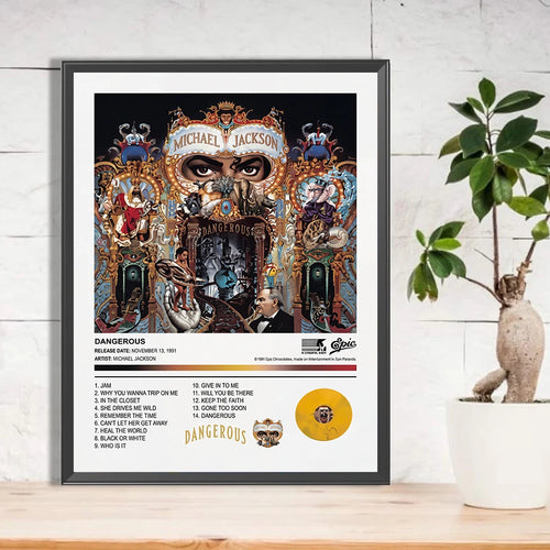 Michael Jackson  Album Covers Printing Wall Paintings