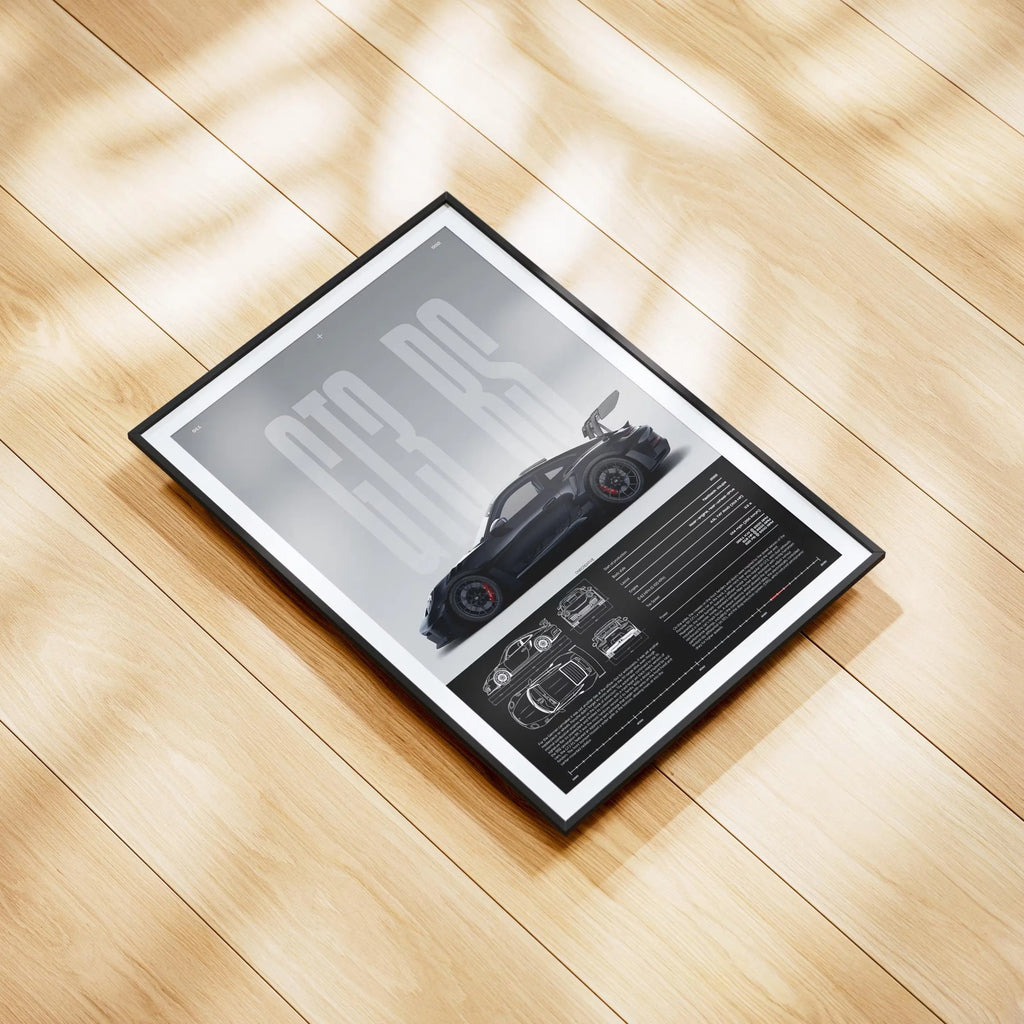 Minimalist GTS3 RS Wall Posters