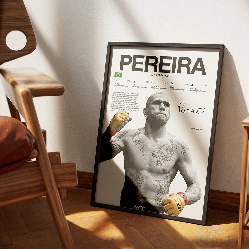 UFC FIghetrs Print Posters